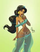 I Mean, It's Not Like Jasmine's Outfit Was Leaving Much To The Imagination Anyways... ...