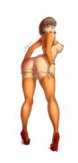 Jinkies! Velma's Panties Are A Bit Too Small To Make It Over Her Rump! (Rajan) [Scooby-Doo, ...