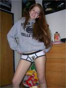 Penn State Volleyball Player In Panties