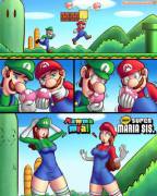Super Maria Sis (Super Mario Bros) [Reit]