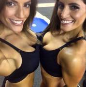 Something Different - Bodybuilding Twins The West Sisters. Non-Nude, But Pretty Hot ...