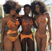 Three Bikini Beauties