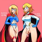 Power Girl &Amp;Amp;Amp; Supergirl