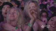 Busty Blonde At Ultra Music Fest