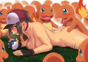 Pokemon Go Trainer Runs Into A Horde Of Charmander (Zheng) [Coed]