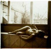Recumbent Nude From &Amp;Quot;L'atrium&Amp;Quot; Photographed By Jules Richard (C. ...