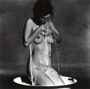 &Amp;Quot;Nude In A Basin&Amp;Quot; Photographed By Irving Penn (New York, 1978)