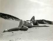 Nude On The Sand Photographed By Edwin Bower Hesser (C.1926)