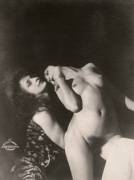 &Amp;Quot;Model And Nude&Amp;Quot; Photographed By František Drtikol (1925)