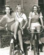 Vintage Bike Riding. 1950S &Amp;Amp;Amp; 1960S.
