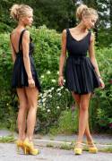 Little Black Dresses [Via R/Twingirls]