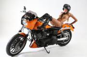 Katya Clover &Amp;Amp;Amp; Harley-Davidson