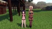 Ara And Faranne Standing On The New Grass (/R/Mgi Ingame Screenshot)