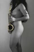 Can I Blow On Your Sax? [F]