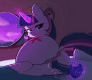 Twilight Sparkle And Proving Once Again That Magic Is Awesome (Artists: Lumineko ...