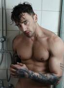 Can Someone Help Me Identify This Hot Ripped Male Model In A Shower Photoshoot With ...