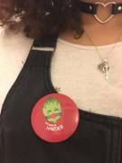 Hehe I Got This Cute And Funny Badge Today At A Vegan Food Festival! I Thought You ...