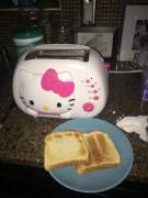 I'm Doggy Sitting At A Family Friend's House And They Have A Hello Kitty Toaster ...
