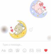 My Daddy And I Send These Stickers Every Night Before Bedtime And It Always Makes ...