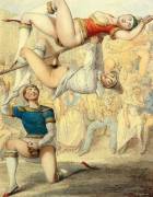 &Amp;Quot;The Acrobats&Amp;Quot; Illustrated By Georg Emanuel Opitz (C. 1805)