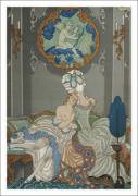 Sur La Chaise - Illustration From &Amp;Quot;Les Liaisons Dangereus&Amp;Quot; By George ...