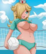 Rosalina Ready To Play Some Volleyball (Shablagooo)