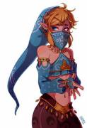 Album Of Gerudo Link From Zelda: Botw