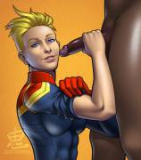 Captain Marvel Says &Amp;Quot;We Can Do It!&Amp;Quot;