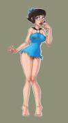 Betty Rubble Could Use A New Dress. That One Seems To Have Shrunk, And Is Pretty ...