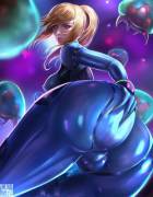 Samus Showcases Her Back Alley [Rimu Nuki]