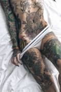 [M] If You Weren't Into Tatted Girls Before, You Will Be After This (Tattooed Girls)(First ...