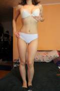 Selling White Dreamy Pack, A Personal Masturbation Video And This Bra And Panties, ...