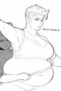 Play Of The Gain: Zarya's &Amp;Quot;Bulking Up&Amp;Quot; By Pewbutt