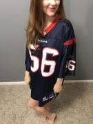 Go Texans! Steel Blue Jersey As Promised. Plus My Liberty White Porcelain Skin And ...