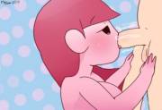 Princess Bubblegum Loves The Taste Of Her Hero