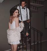 Violett Beane's New Year Dress [X-Post R/Violettbeane]