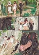 [Comic] Forest Of Silk - 33 Pages [Soft][Unwilling][Internal Stomach View] (X-Post ...