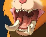 &Amp;Quot;Gnar Mouf!&Amp;Quot; [Furry][Oral][Maw]