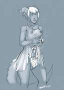 Reference Art And Smut Of Malustra, My Draenei Oc By Various Artists(Credits In Album)[World ...