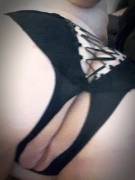 I Was Suggested To Post My Crotchless Panties Here. Don't Take Them Off, Spread My ...