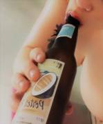 Having [F]Un Drinking A Beer In The Shower. Wish I Had Someone Here With Me! Beer ...