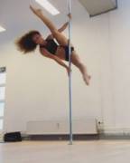 Dancer With Pole