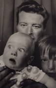 African American Holding Baby Up In Family Photograph Leading To Crazy Expression, ...