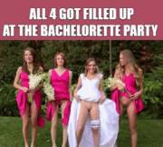 With No Time To Shower, The Bridal Party Was Smelly And Giggling During The Whole ...
