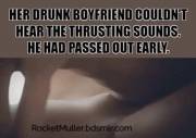 Her Boyfriend Was Snoring Off His Hangover, So He Couldn't Hear His Girlfriend Getting ...