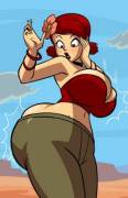 Total Drama Zoe Pinup | Axel-Rosered