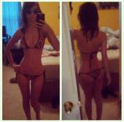 Squats &Amp;Amp;Amp; Abs Challenge Made This Dare Me Bikini Possible. Whatcha Think??