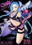 Jinx Come On! Shoot Faster  English &Amp;Amp;Amp; Colored (Hirame) [Lol]