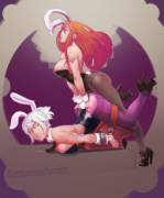 Riven X Katarina (League Of Legends) [Tumtumisu]