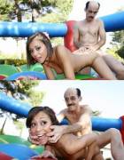 Mia Gets Fucked In The Bouncy House